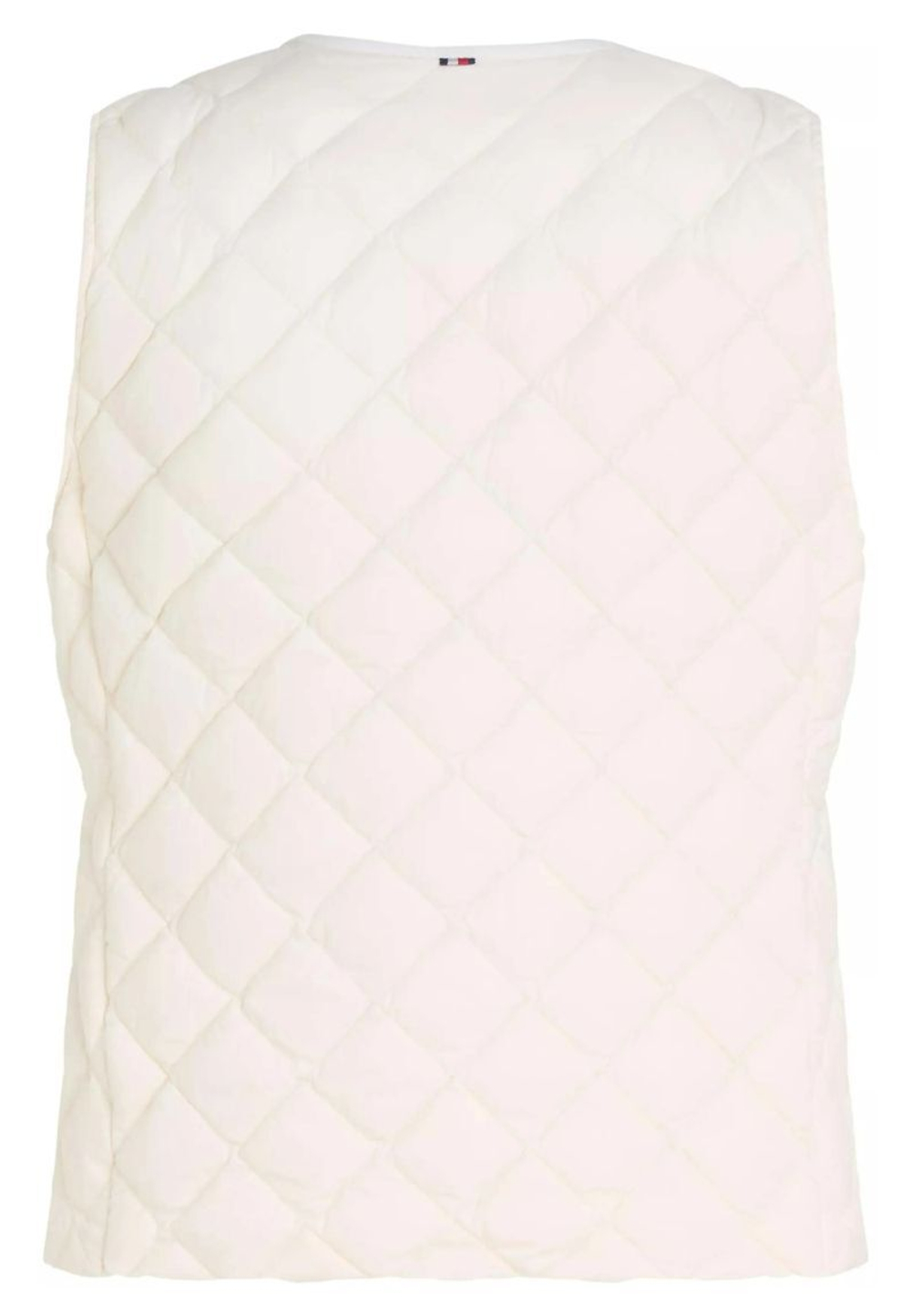Женская теннисная жилетка Tommy Hilfiger LW Down Quilted Collarless - Бежевый
