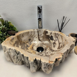 Купить Раковина из окаменелого дерева Fossil Basin OD-02133 58*41*15