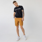 Шорты карго мужские темно-горчичные Город Горький