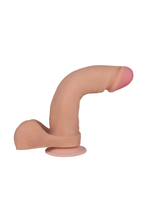 LOVETOY BEST COCK 8 – реалистичный телесный фаллоимитатор на присоске, 22 см