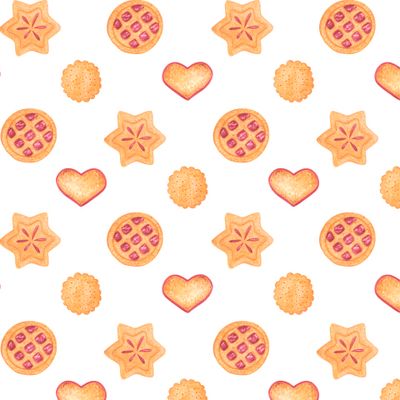 Печенье с джемом