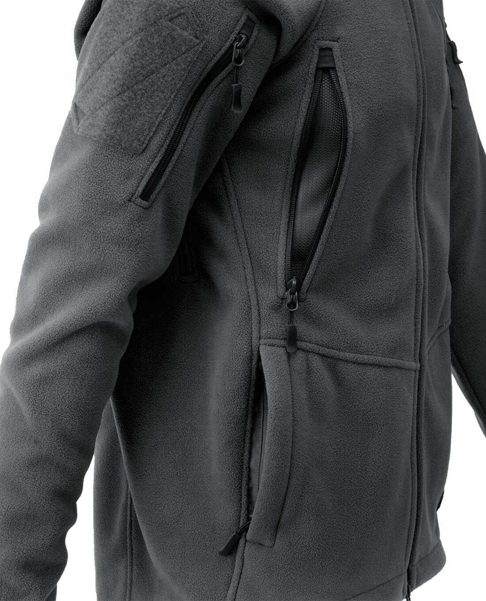 HELIKON TEX PATRIOT JACKET MK2 HYBRID FLEECE - SHADOW GREY