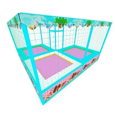 Батутный комплекс "Сладость" (4.60х4.60х2.50м)