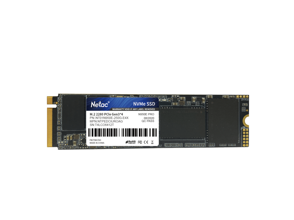 Твердотельный накопитель Netac SSD N950E Pro M.2 2280 NVMe 25