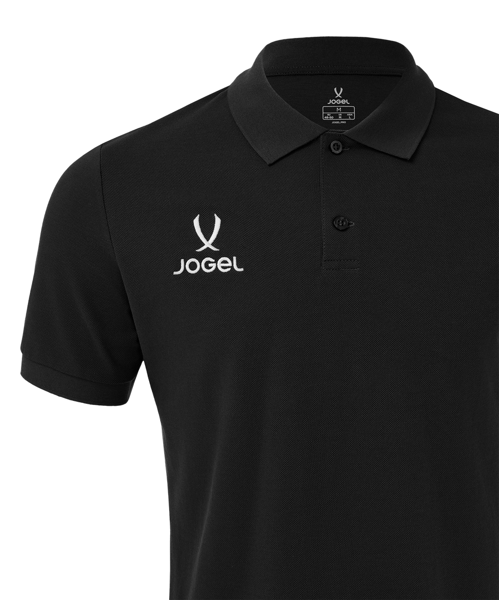 Поло Jogel ESSENTIAL Cotton Polo, черный 99