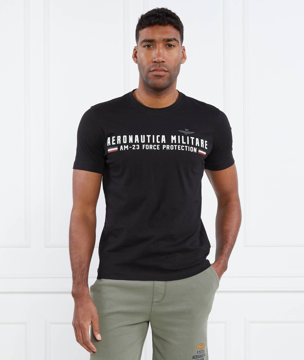 Футболка Aeronautica Militare - черный(TS1942J538)