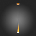 SLE200103-01 Светильник подвесной Золотистый/Золотистый, Белый LED 1*7W 3000K ORPELO