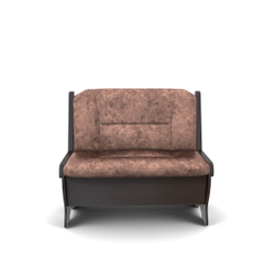 Скамья Лотос 950 венге/коньяк