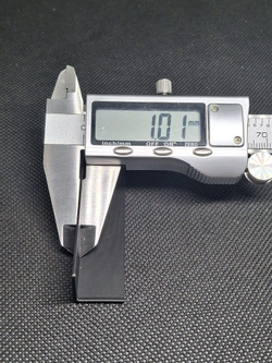 Заглушки торцевые для плинтуса 70x14 мм (Черный, правая и левая)