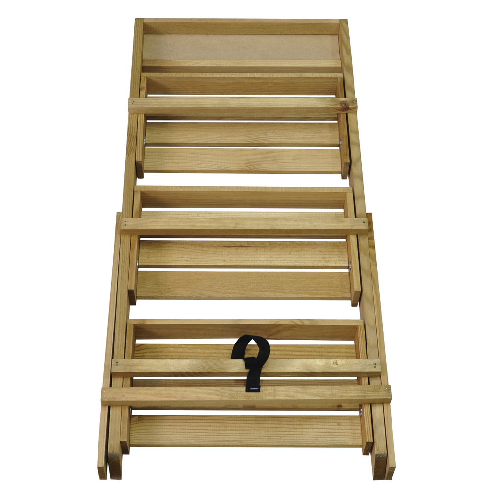 Подставка для цветов, 37х45х74, Флорэль, этажерка, напольное, на подоконник, полка, из массива дерева, коричневый, Dipriz