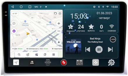 Магнитола для Volkswagen Multivan T5 2003-2015 - RedPower 180 Android 10, QLED+2K, ТОП процессор, 6Гб+128Гб, CarPlay, SIM-слот
