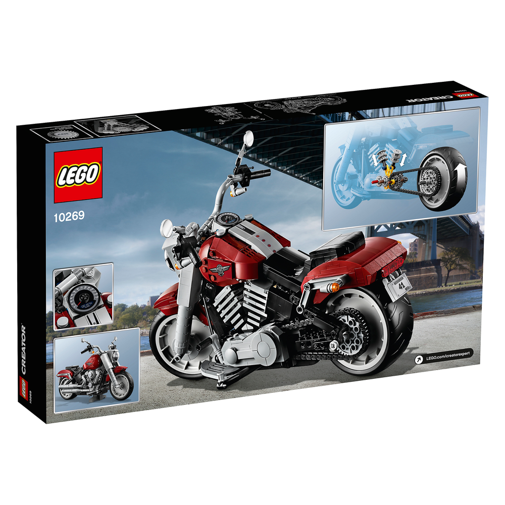 LEGO Creator: Harley-Davidson Fat Boy 10269 — Harley-Davidson Fat Boy — Лего Креатор Создатель