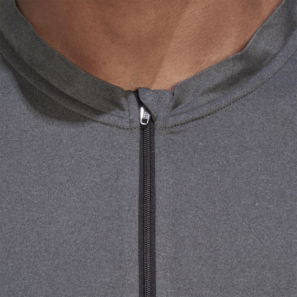 Мужское теннисное поло adidas Long Sleeve Men - Grey