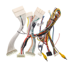 Комплект рамки с разъёмами 9" Infiniti QX70, FX35, FX37, FX50, FX30d (S51) 2008-2018 глубокая черный мат - Car-Smart 9673F2BL