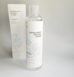 Тонер для лица Med B Derma Shot Peeling Toner Collagen очищающий с коллагеном 250 мл