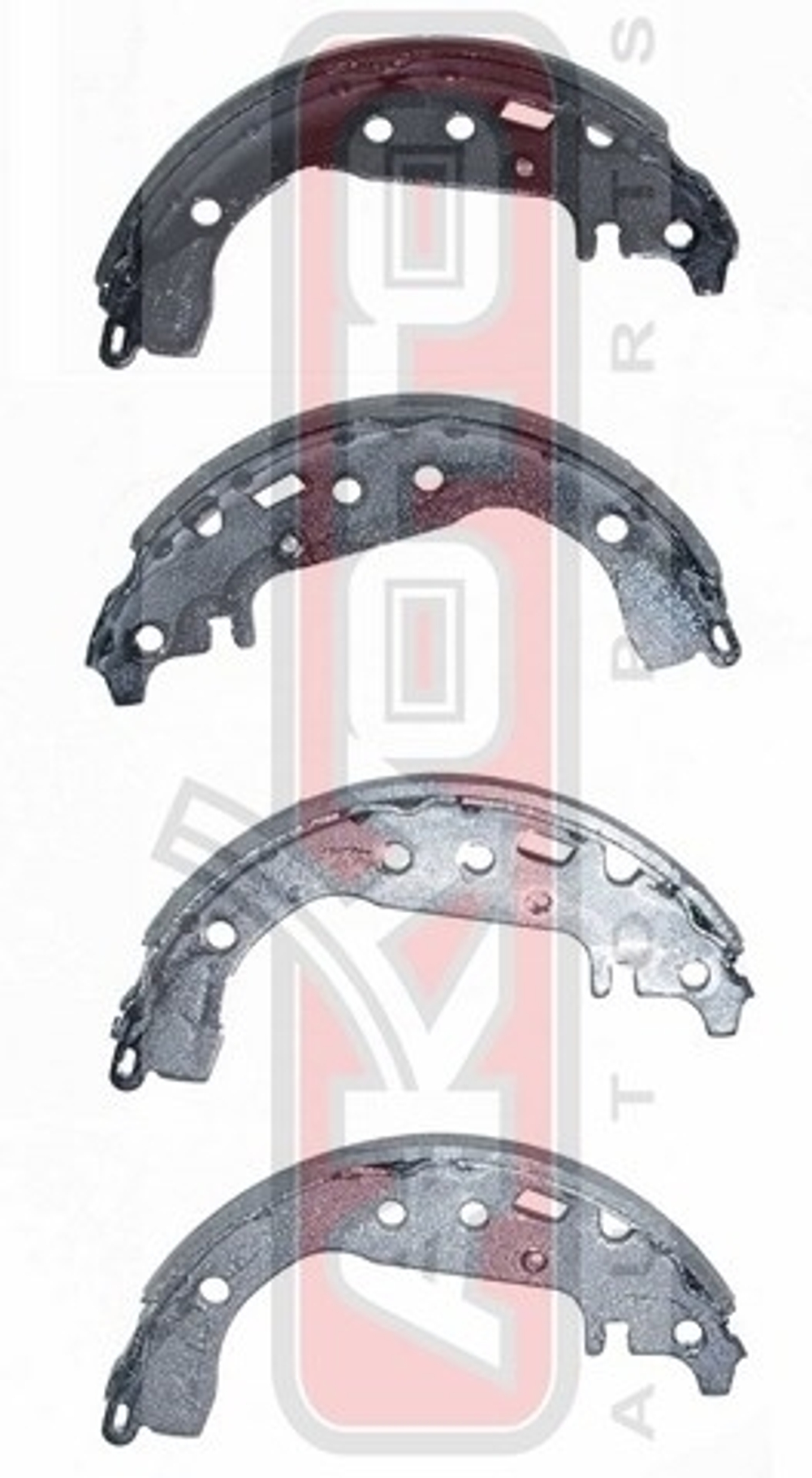 Колодки тормозные барабанные задние AKYOTO AKS2342