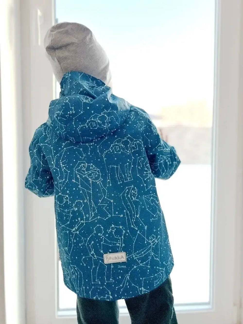 Ветровка мембрана на хлопковой подкладке