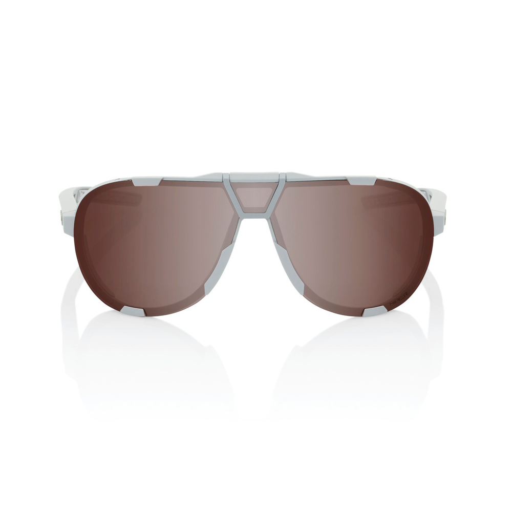 Спортивные очки 100% Westcraft / Soft Tact Stone Grey / HiPER Crimson Silver Mirror Lens
