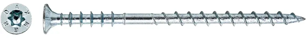 Шуруп дистанционный юстировочный Torx Daxmer 6,0х120 (100шт)