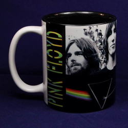 Кружка Pink Floyd ( группа на фоне сада + призма )
