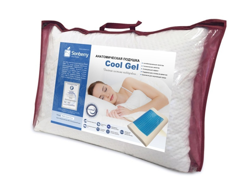 Подушка Cool Gel Ergonomic