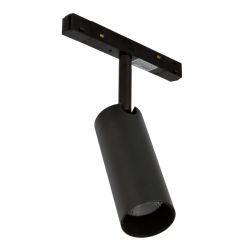 ULB-M60-12W-4000K-35 BLACK Светильник-прожектор светодиодный трековый. Для магнитного шинопровода. 900 Лм. Белый свет 4000К. Черный. ТМ Uniel