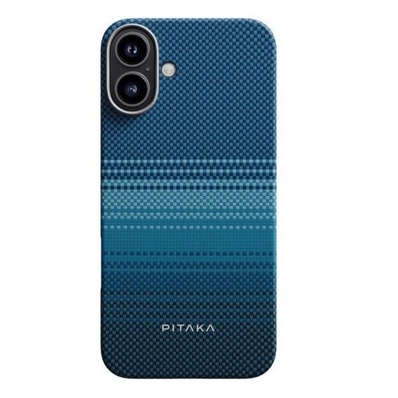 Чехол Pitaka Tactile Woven Case для iPhone 16 Moonrise (KI1601M)