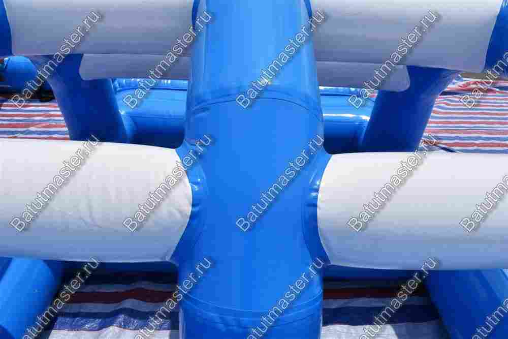 Коммерческий аквапарк на воде «Улыбка моря» 37×32×4 м