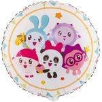 К 18" РУС Малышарики Флажки (БГ-15)