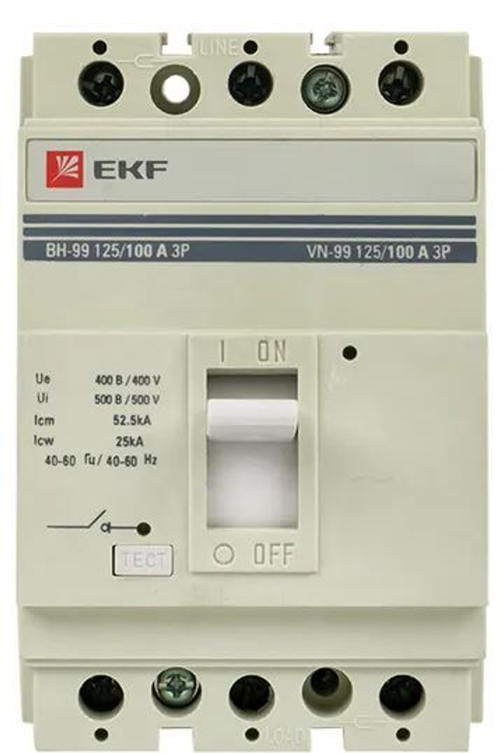 Рубильник  EKF sl99-125-100