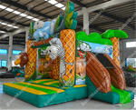 Коммерческий надувной батут "Чудо-сафари"