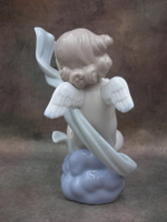 Статуэтка. Фарфор. Ангел со скрипкой. Lladro. Испания