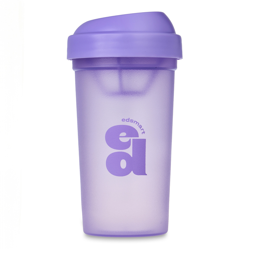 ED SMART Шейкер фиолетовый без клапана, 300 мл