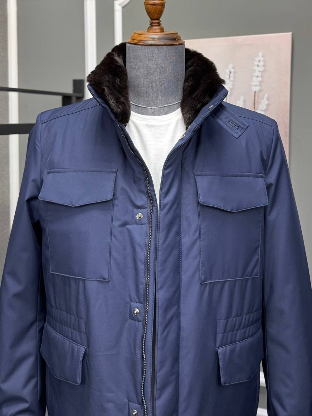 Куртка на меховой подкладке Loro Piana