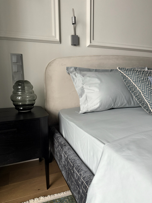 Однотонное постельное белье из сатина Mint