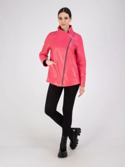 Кожаная куртка демисезонная косуха