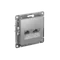 Розетка компьютерная 2-м AtlasDesign RJ45 кат.5E механизм алюм. SE ATN000385