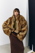 Эко-шуба Lisa Patrikeevna | Рыжий