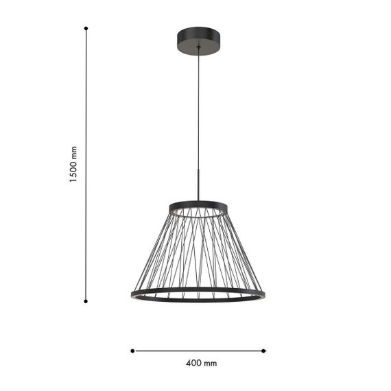 Подвесной светодиодный светильник Favourite Fibra 4633-4P