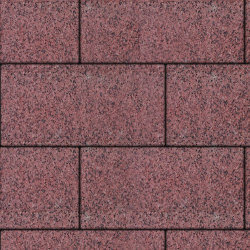 ТРОТУАРНАЯ ПЛИТКА ПРЯМОУГОЛЬНИК - Б.5.П.6 ГРАНИТ КРАСНЫЙ С ЧЕРНЫМ