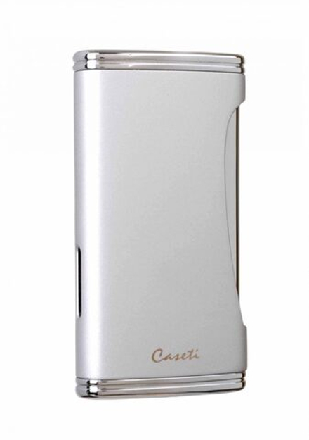 Зажигалка Caseti сигарная турбо, серебристая CA567-3