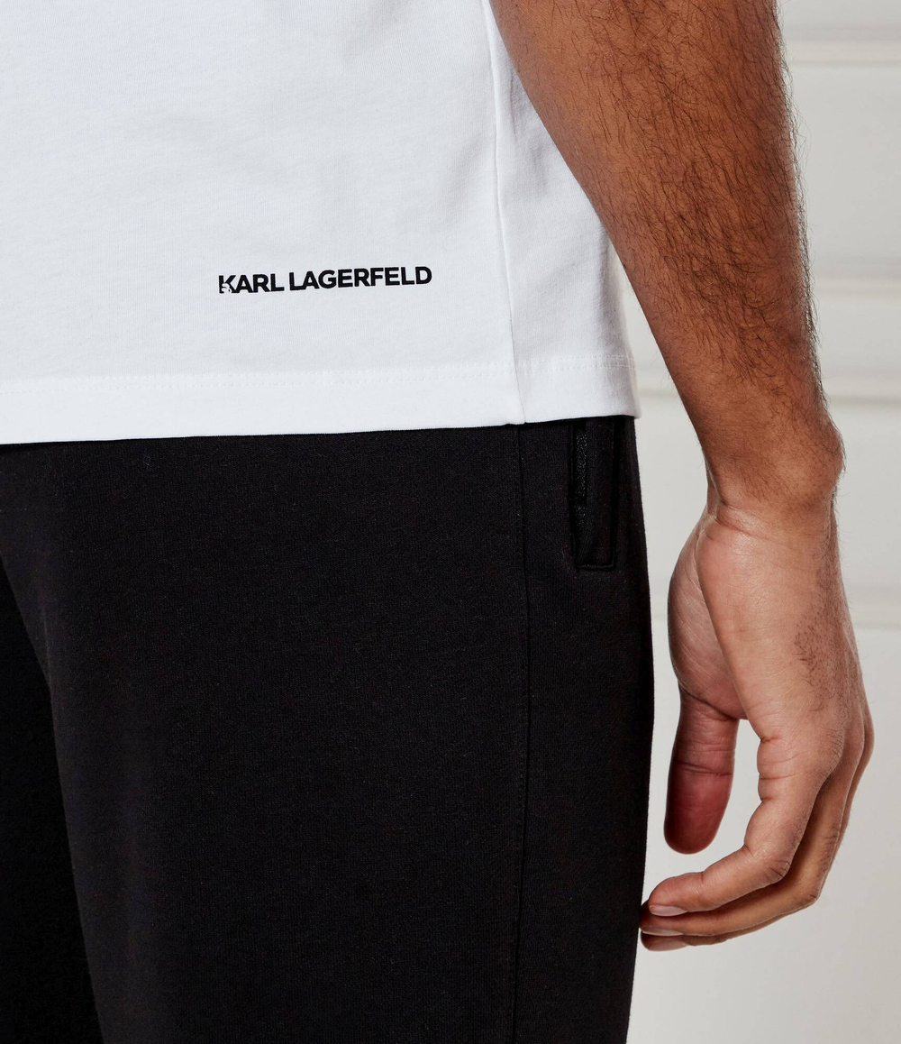 Поло Karl Lagerfeld - белый(745400 551225)