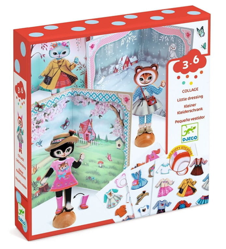 Детский набор для творчества серии Collages марки Djeco