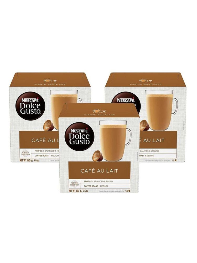 Кофе в капсулах Nescafe Dolce Gusto Au Lait 16 шт x 3 уп