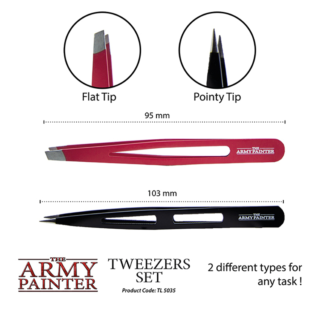 Army Painter Tweezers Set (2019) / Модельные пинцеты