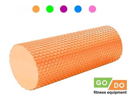 Валик для фитнеса GO DO YJ-45  (оранжевый)