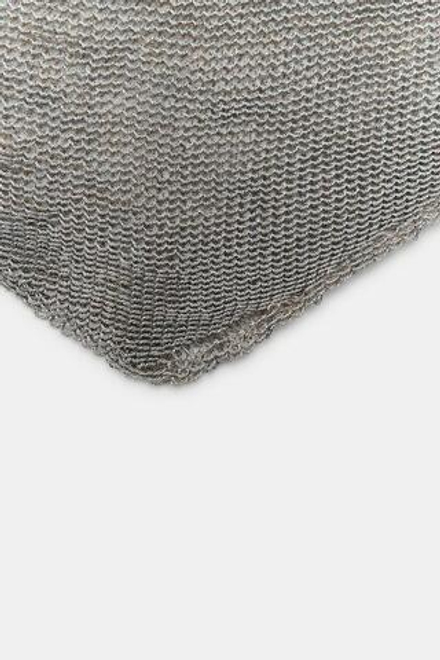 ZARA ТРЕУГОЛЬНЫЙ ШАРФ С БЛЕСТЯЩЕЙ НИТЬЮ, СЕРЕБРИСТЫЙ