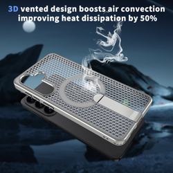 Прозрачный чехол Mesh Pro Magnetic Case для Samsung Galaxy S26