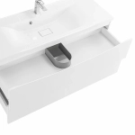 Тумба с раковиной Belbagno MARINO 120 подвесная Bianco Opaco