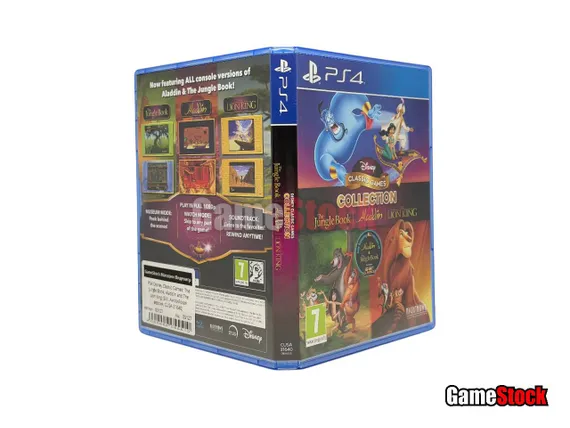 PS4 Disney Classic Games: The Jungle Book, Aladdin and The Lion King (Б/У, Английская версия, CUSA-31640)